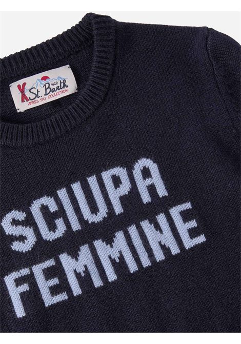 Pull con scritta SAINT BARTH | DOU0001 DOUGLAS02011I SCIUPA FEMMINE 61